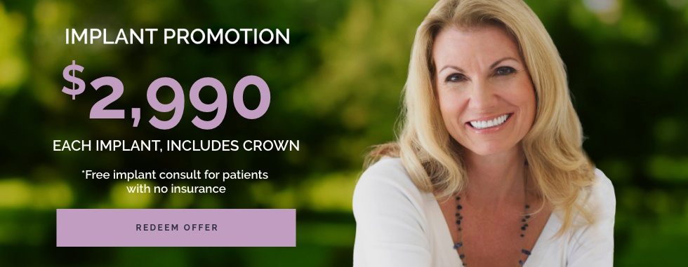 Summer dental implant special coupon